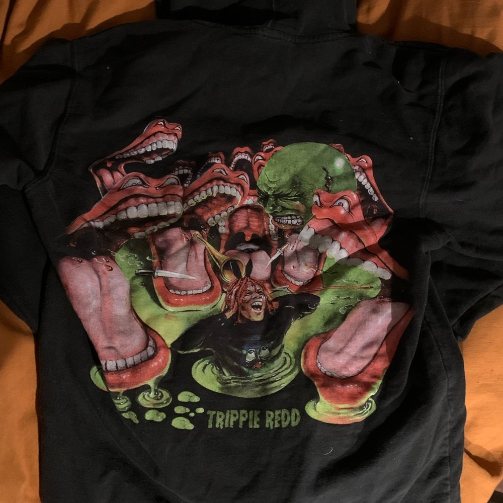 Trippie redd black hoodie